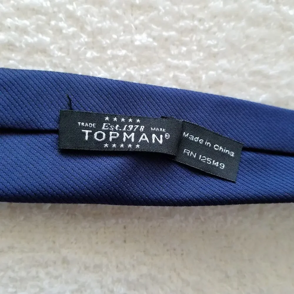 Topman Mens Skinny Tie 59 length x 1.75 necktie Nordstroms